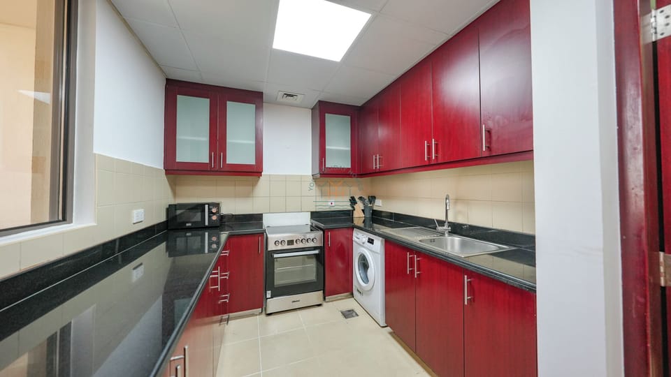 Premium Apartment, 1 Bedroom, Marina View | Private kitchen