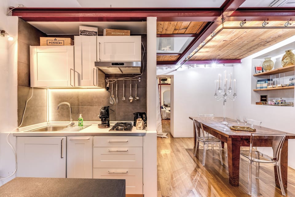 Apartment, Courtyard View | Private kitchen