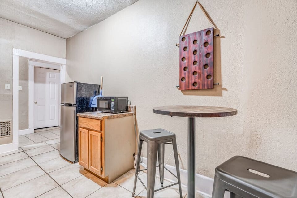 A cozy spot to share a drink or snack.