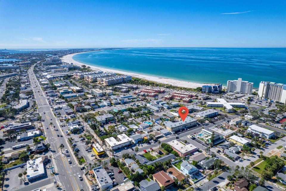 Aerial View of St.Pete Beach