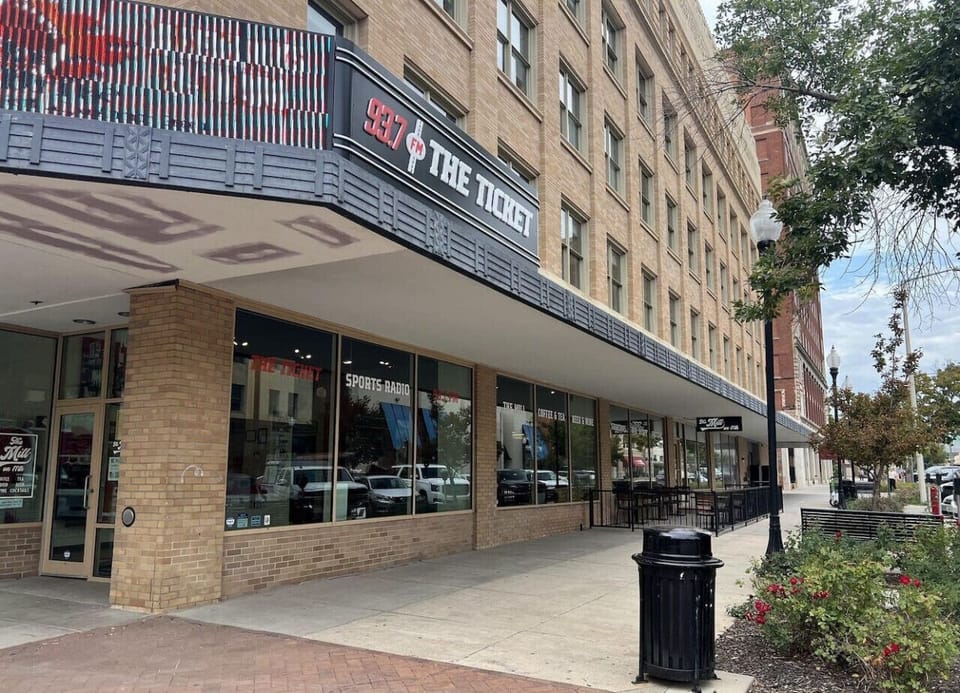The Mill Coffee & Tea on the first floor—local favorite steps away.