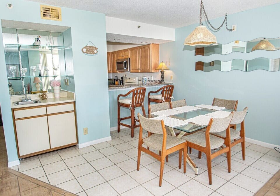 Kitchen and Dinning Room.