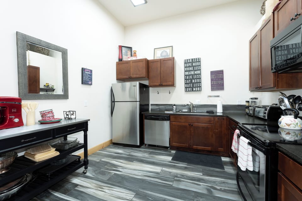 Ample counter space for everyone to create together | Main Level