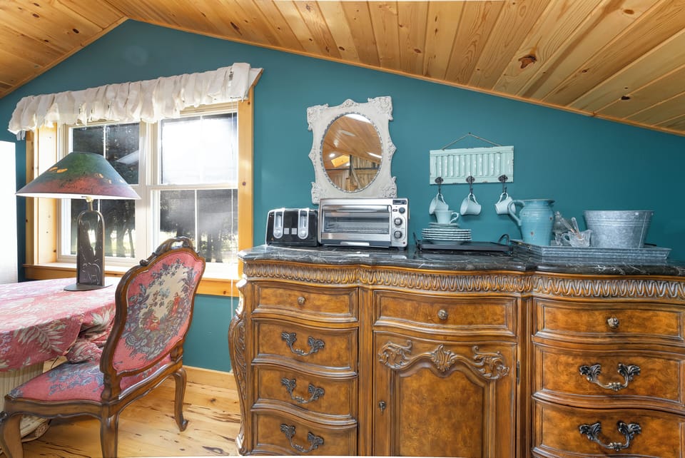 Heat a quick lunch to recharge for the next adventure | Upper Level