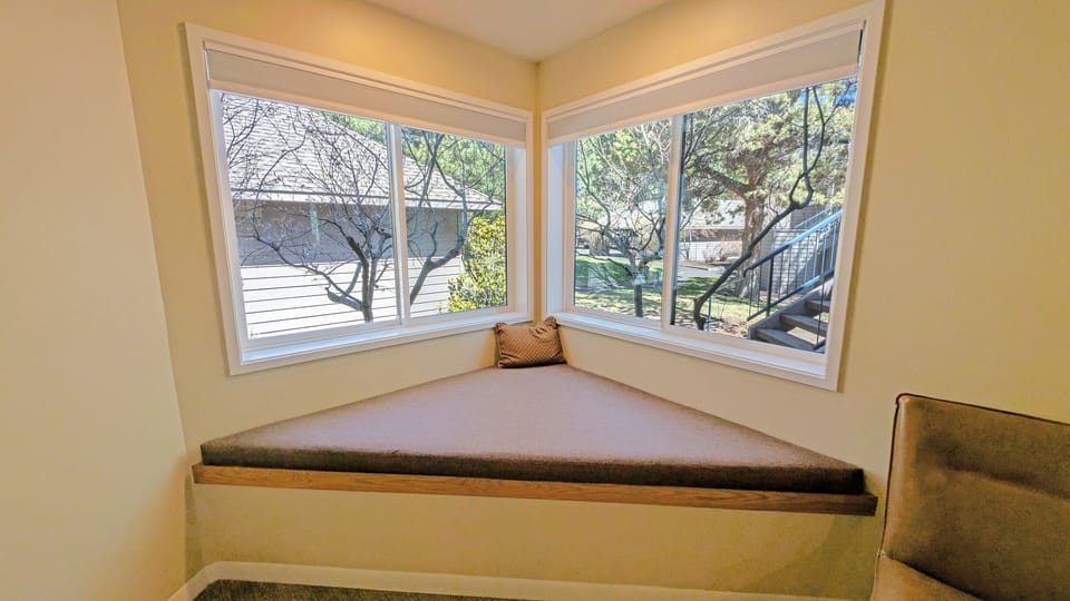 Corner nook with natural light