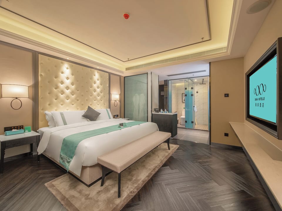 Superior Double Room, City View | Down comforters, memory foam beds, desk, laptop workspace