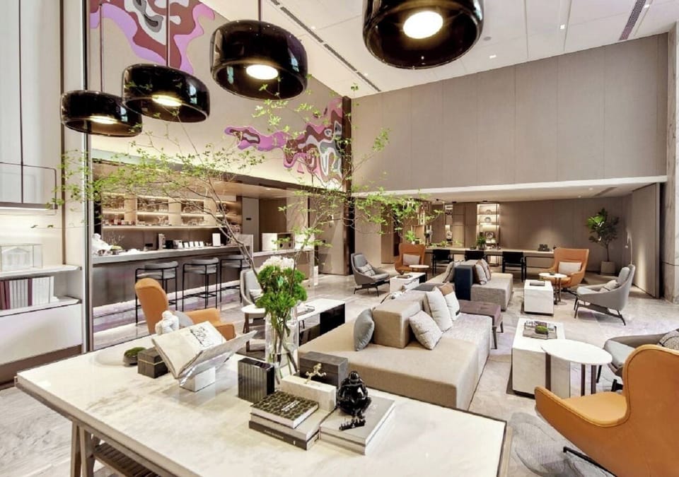 Lobby sitting area