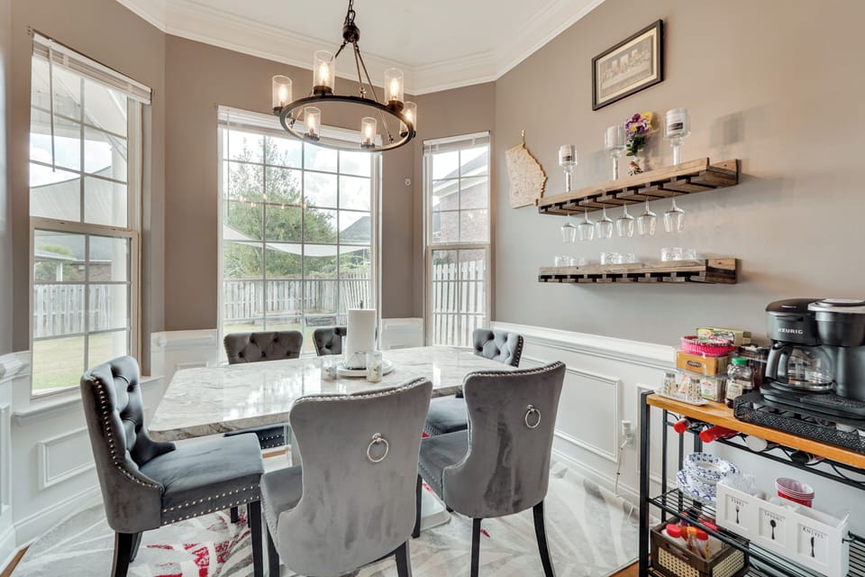 Dining Area | 1st Floor | Coffee Bar w/ Dual Keurig/Drip Coffee Maker