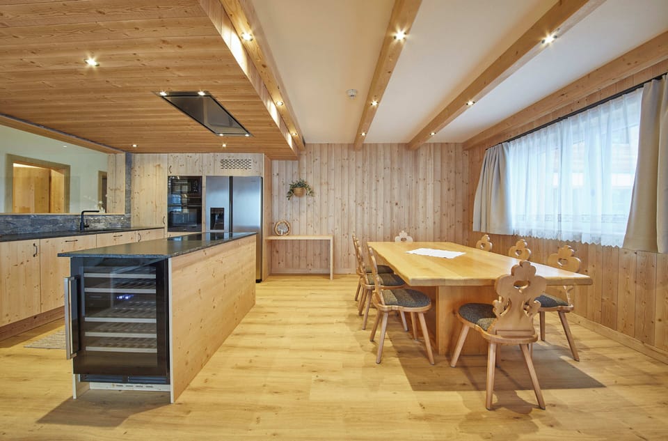 Superior Chalet, Mountain View | Private kitchen | Electric kettle