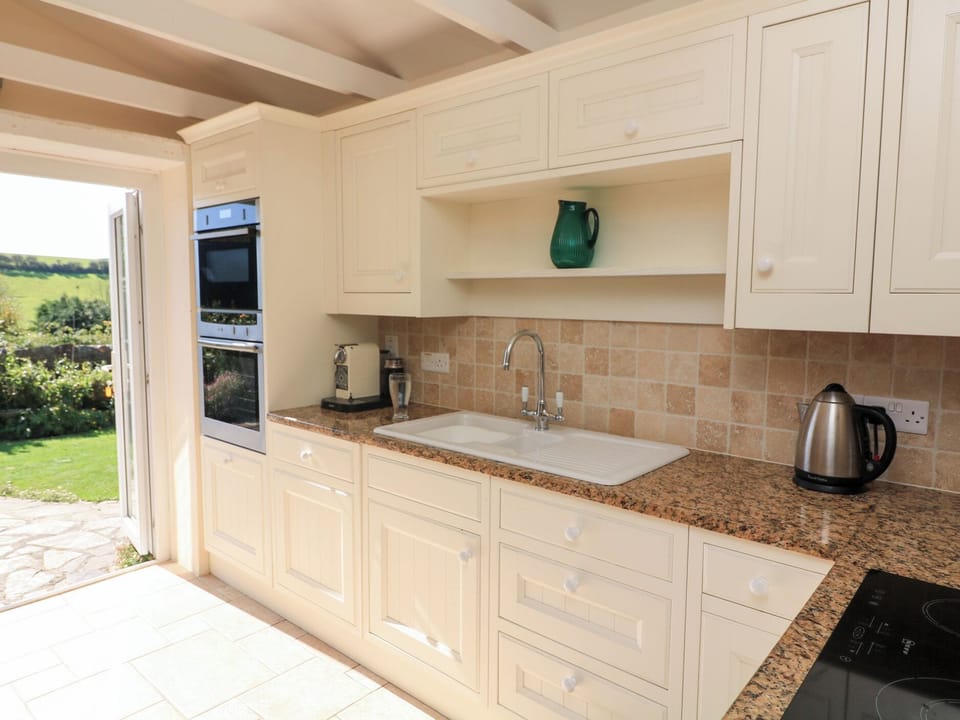 Fridge, microwave, dishwasher, toaster