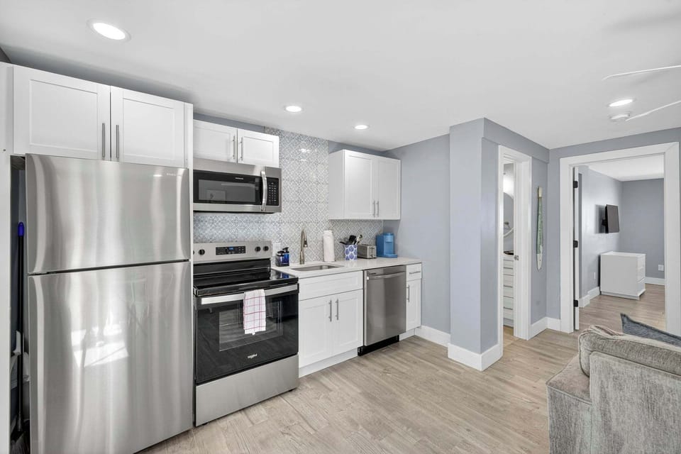 All new modern appliances