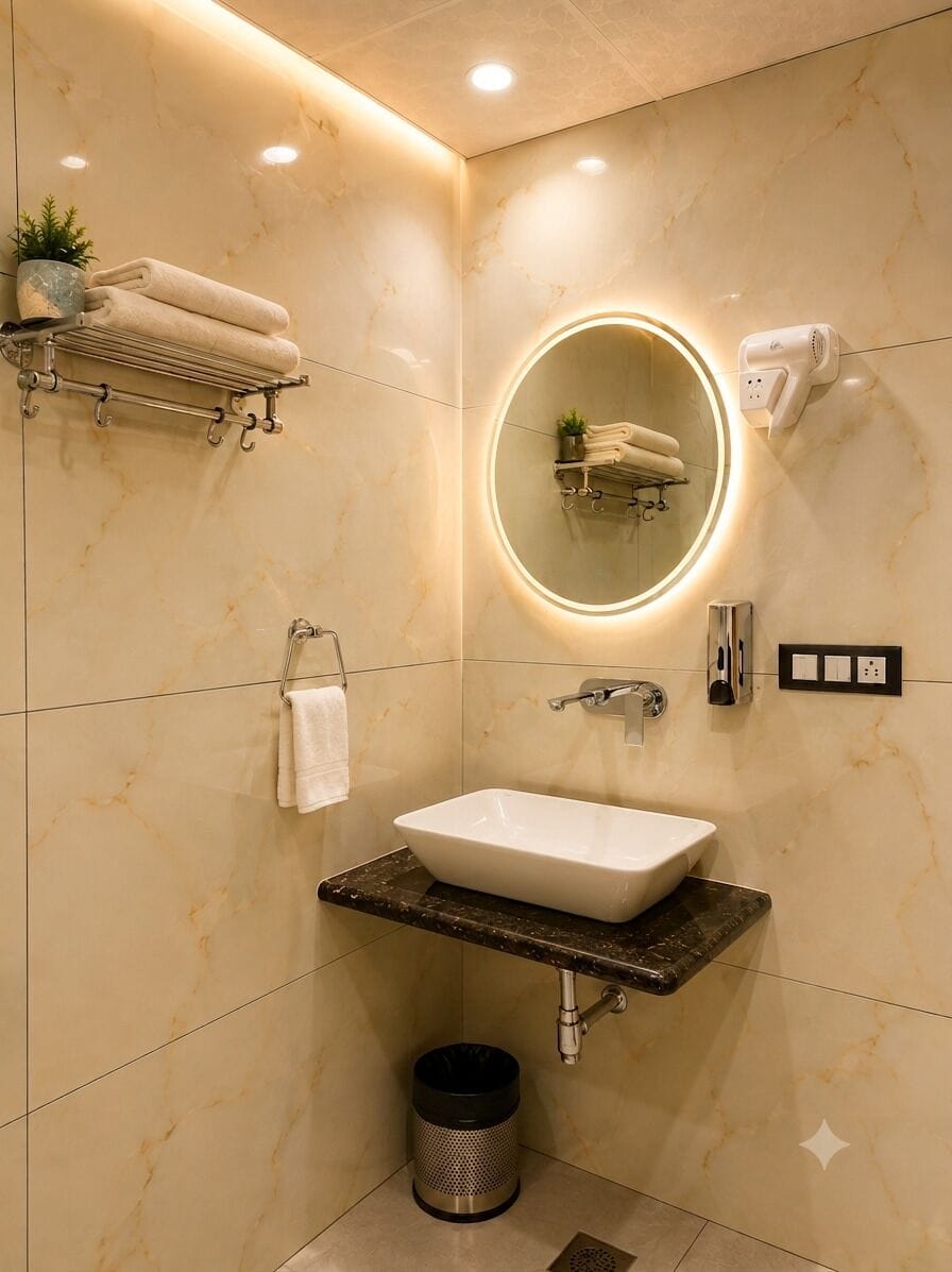 Deluxe Double Room | Bathroom