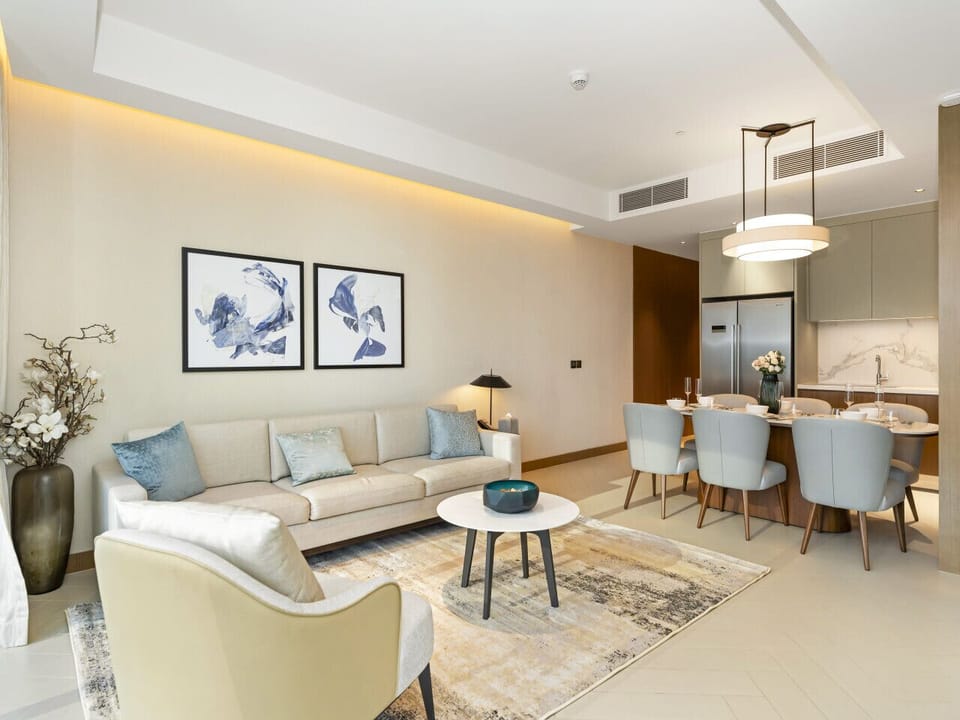 Bright and modern living space for ultimate comfort