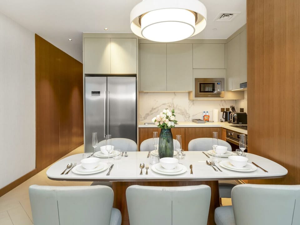 Cozy dining setup for shared meals