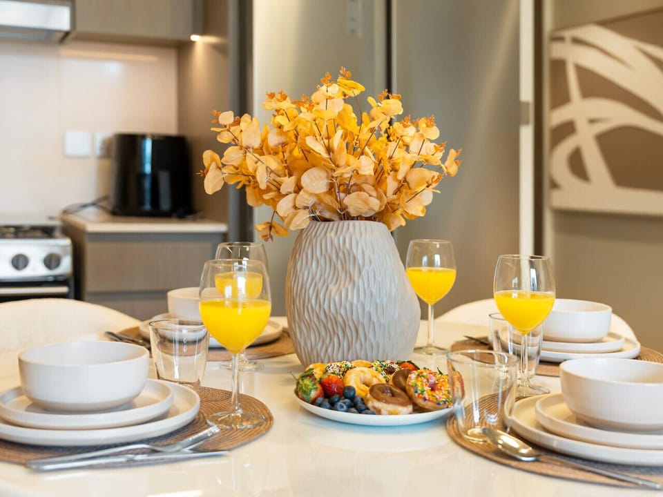 Cozy dining setup for shared meals