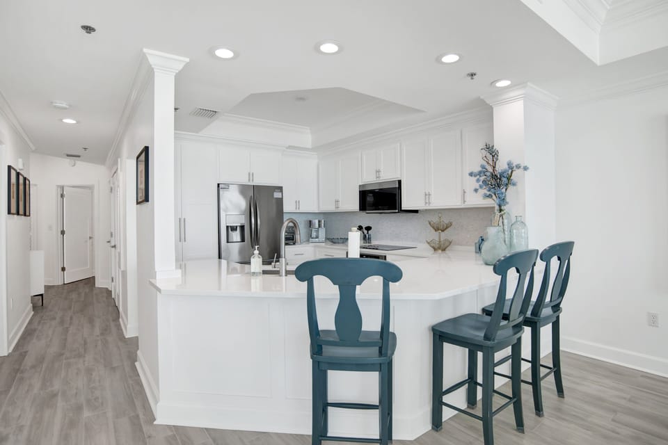 Condo, 2 Bedrooms | Private kitchen | Coffee/tea maker, fridge, oven