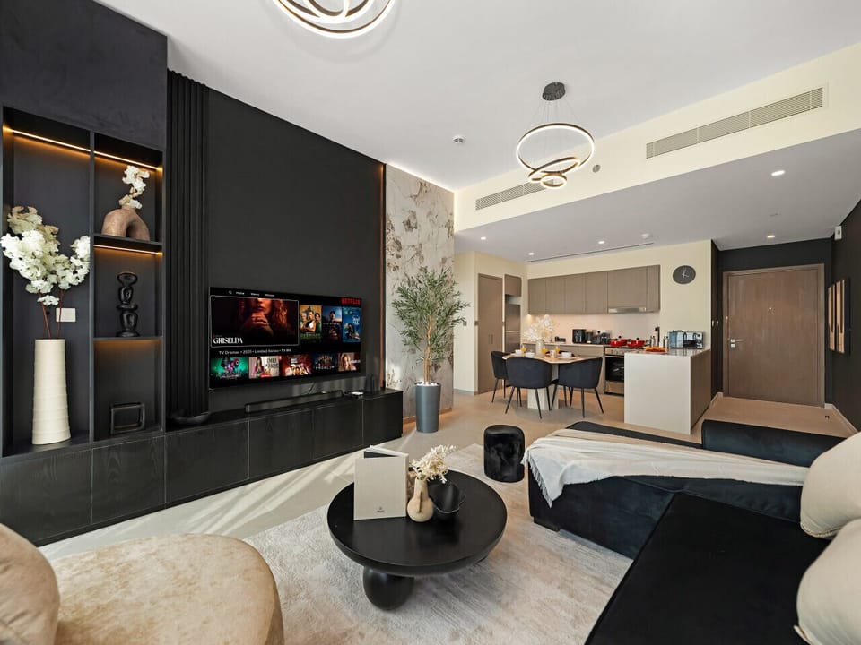 Relax and stream your favorites on the Smart TV
