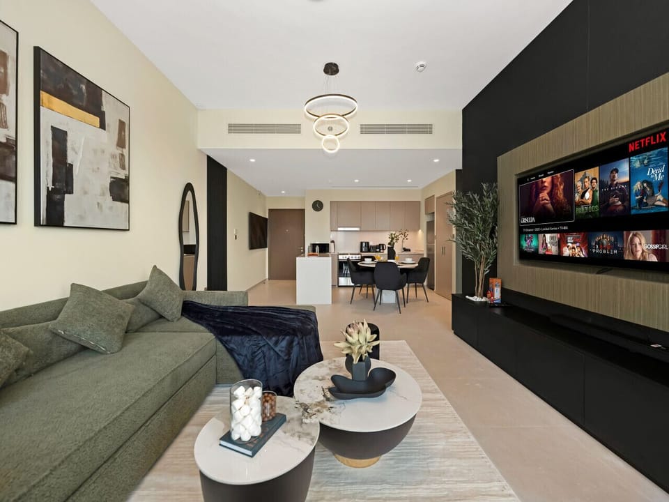 Relax and stream your favorites on the Smart TV