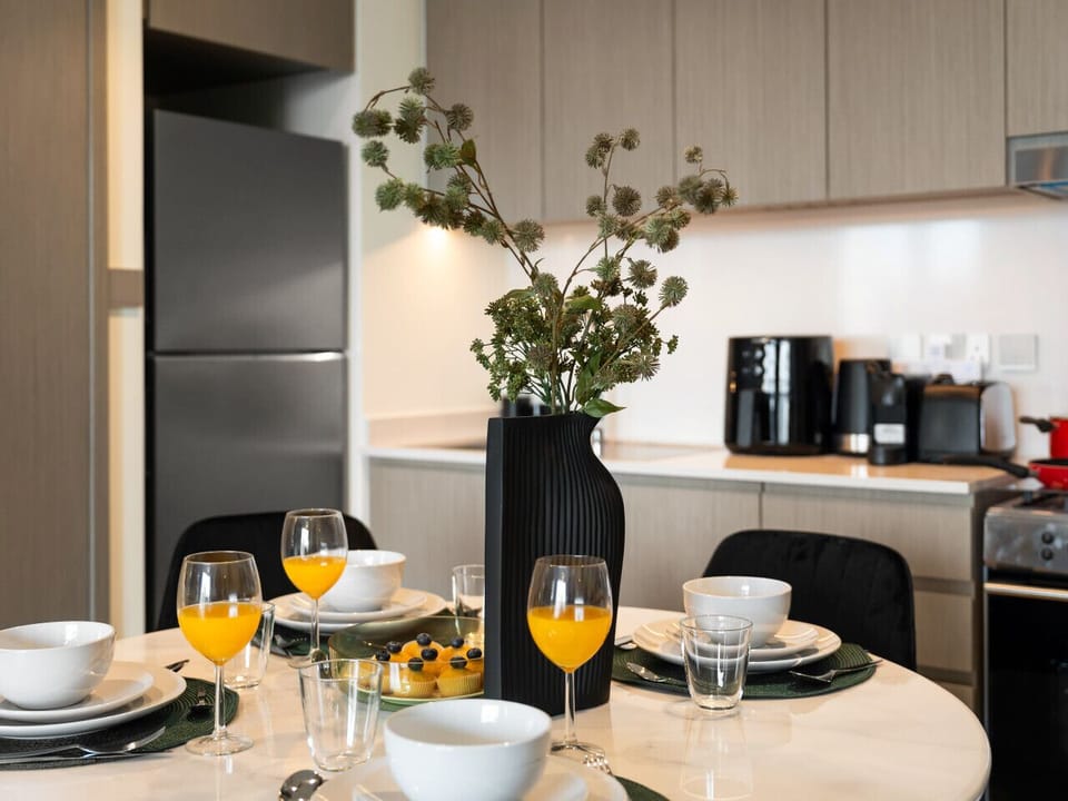 Cozy dining setup for shared meals