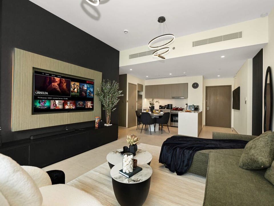 Relax and stream your favorites on the Smart TV