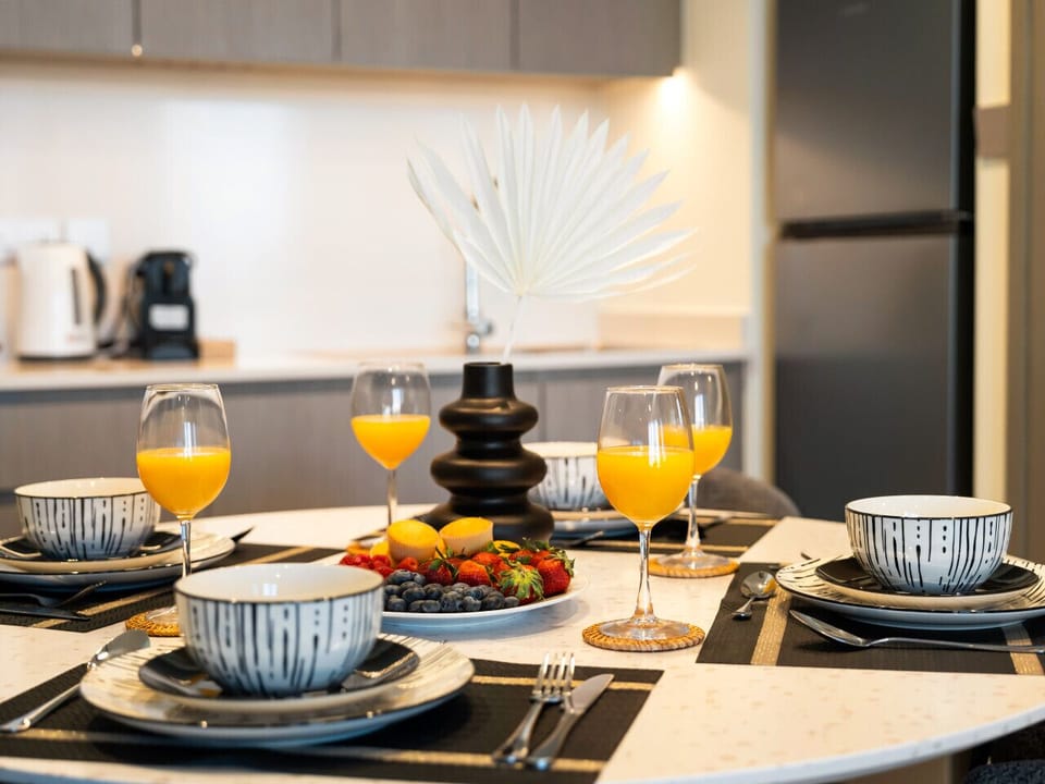 Cozy dining setup for shared meals