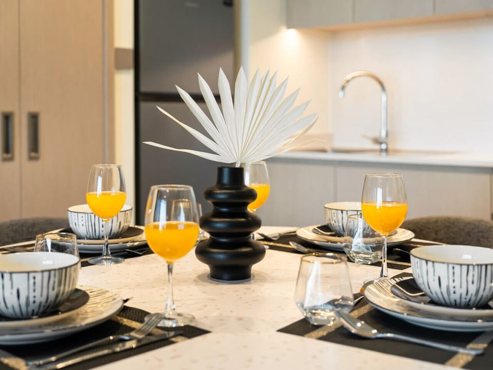 Cozy dining setup for shared meals