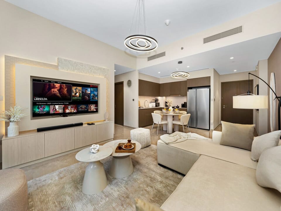Relax and stream your favorites on the Smart TV