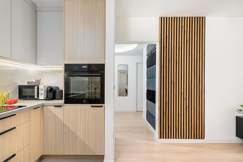 Apartment | Private kitchen | Toaster, paper towels