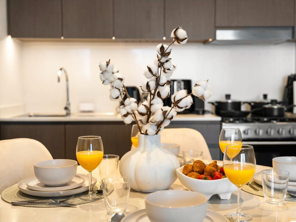 Cozy dining setup for shared meals
