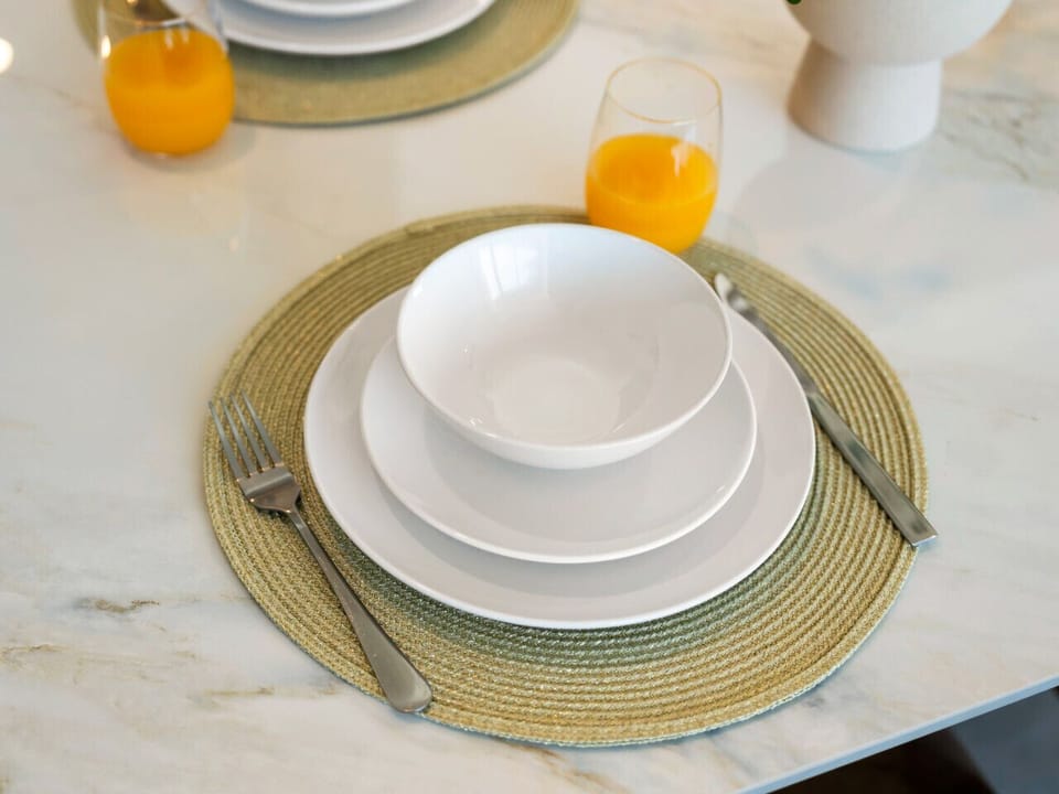 Cozy dining setup for shared meals