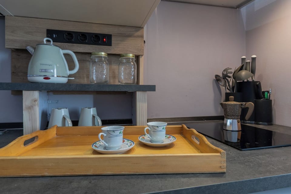 Studio, 1 Double Bed with Sofa bed | Private kitchen | Fridge, microwave, stovetop, electric kettle