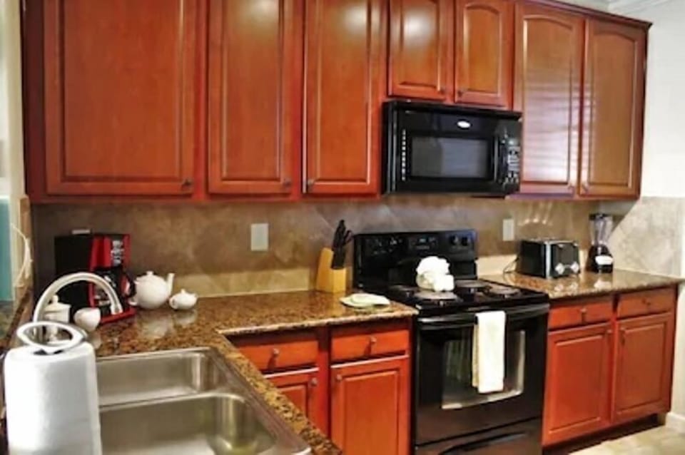 Condo, Pool View | Private kitchen | Highchair