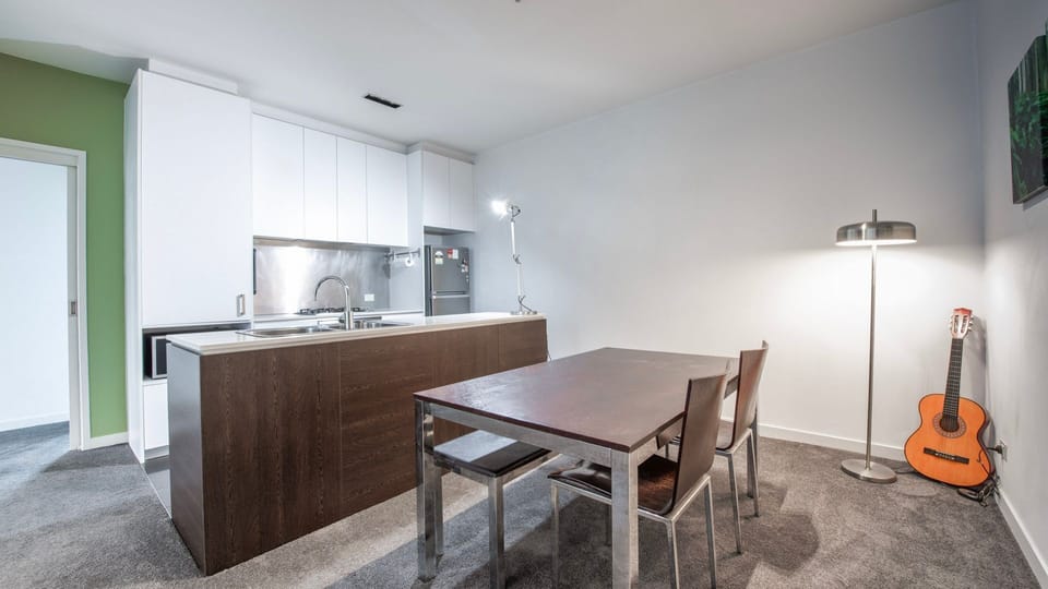 Share meals and moments in the stylish dining space.