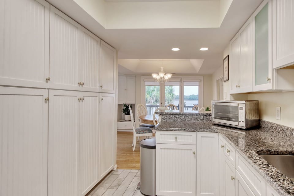 Granite Counters, Plenty of Storage