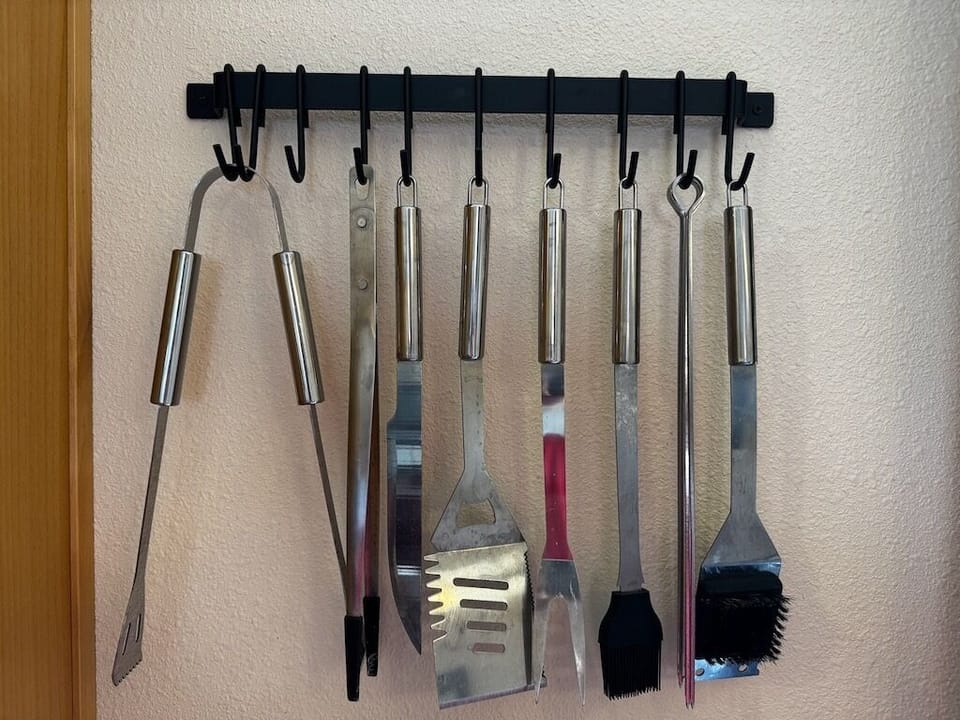 Grilling tools.