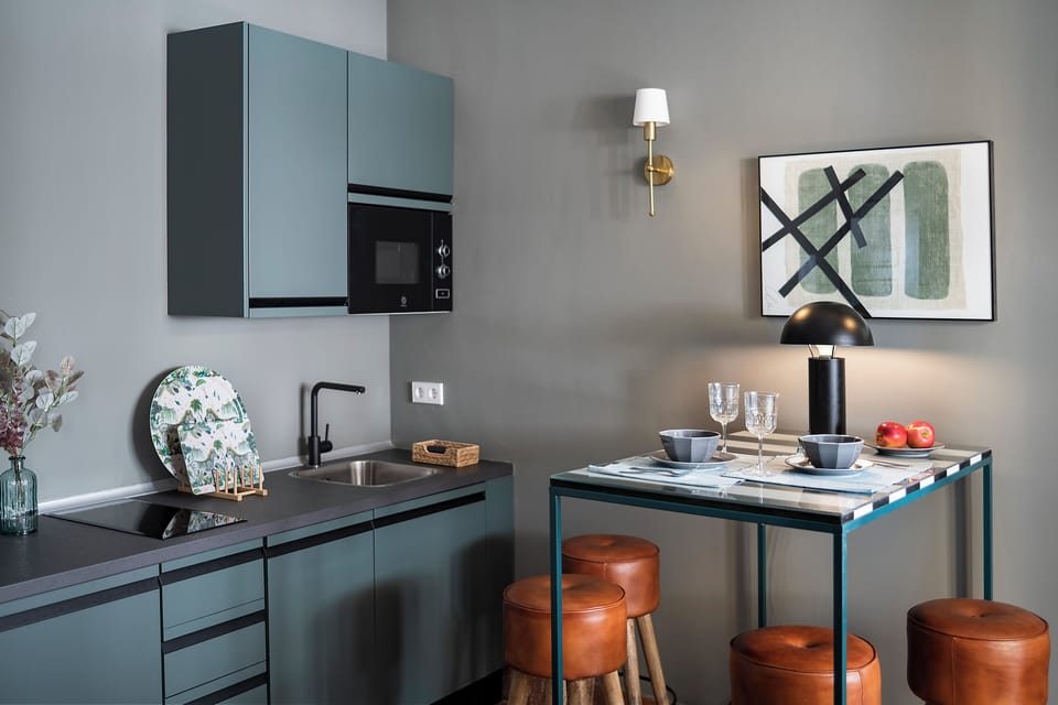 Apartamento Superior | Private kitchenette | Coffee/tea maker