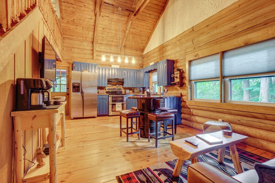 Living Room | Smart TV | Dining Table | Coffee Bar | 1st Floor