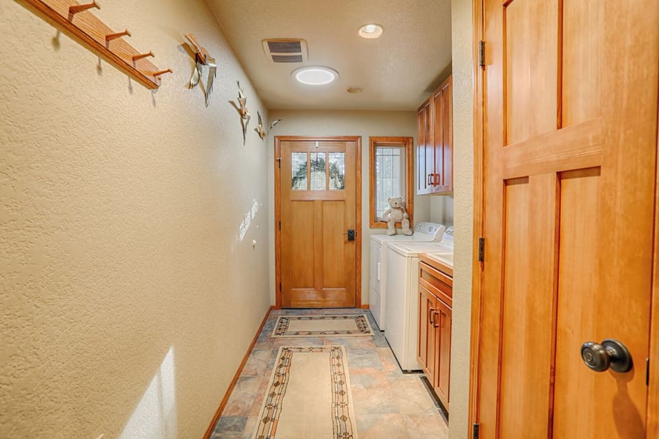 The Laundry/Mud Room.  Another entrance to the home as well.