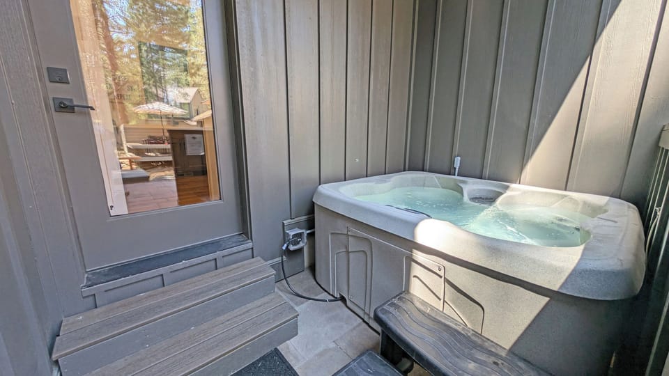 The Hot Tub fits 4