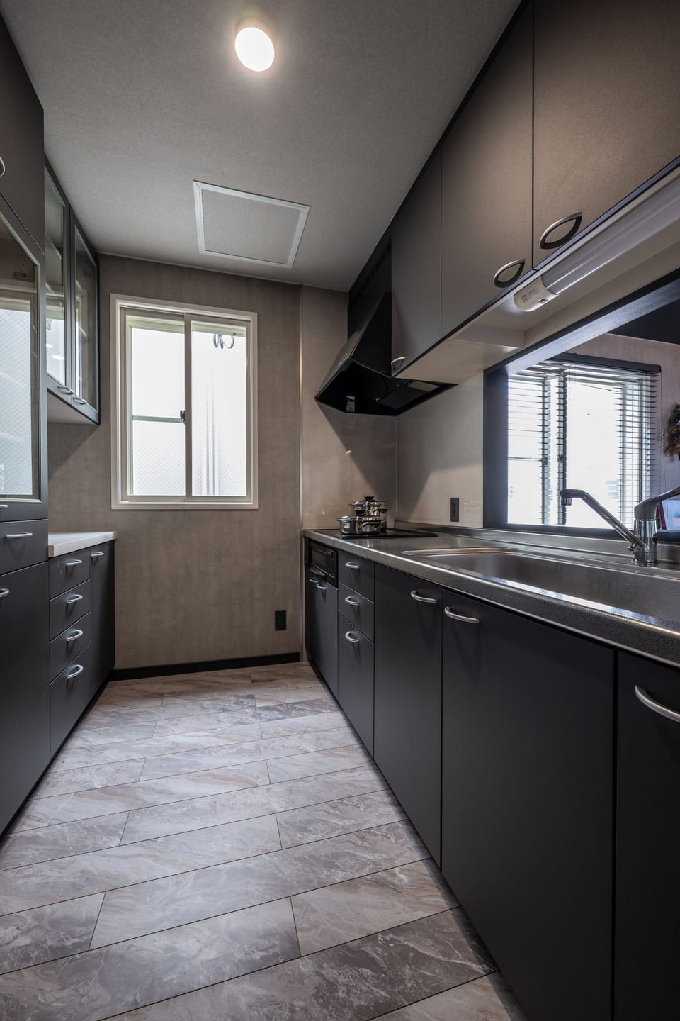 Fridge, microwave, stovetop, toaster