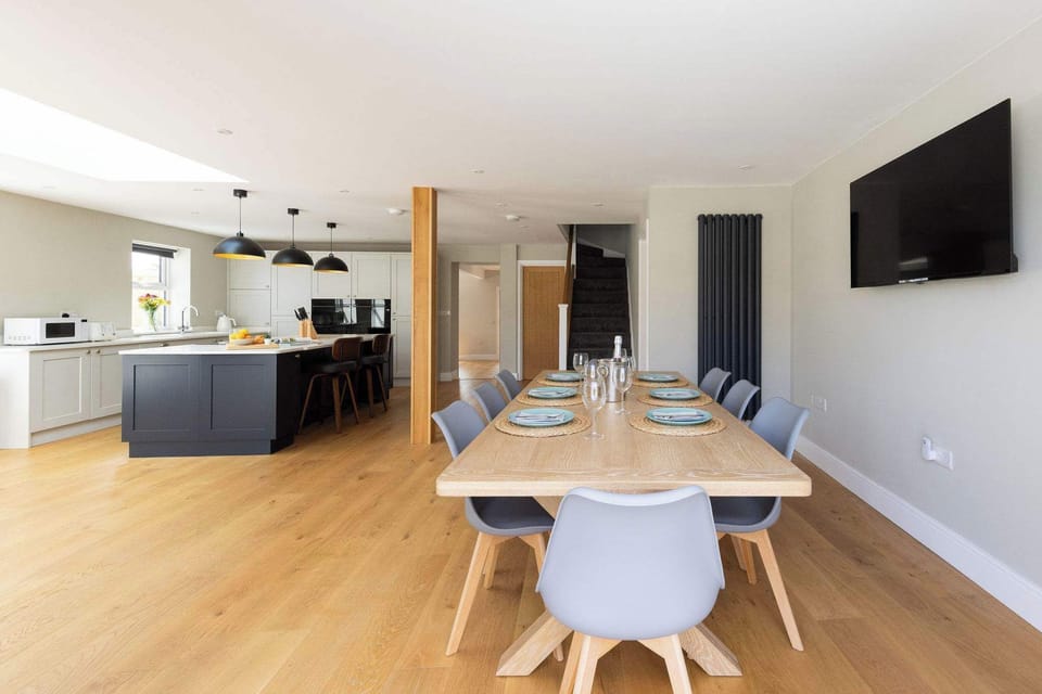 Share wonderful meals together at our large family dining table.

