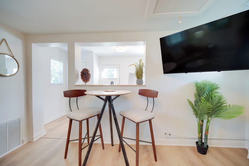 High-Top Dining Table | Dishware & Flatware