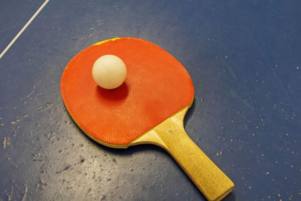 Spark friendly competition with a casual game of ping pong in the backyard, rounding out the home’s mix of fun and relaxation.