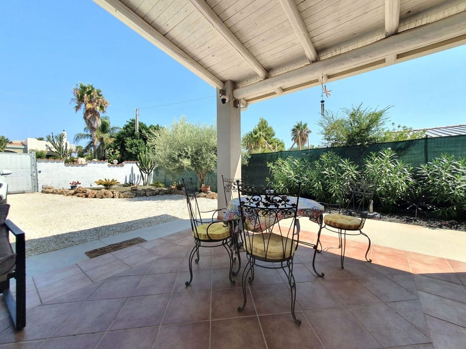 Furniture, Outdoor Furniture, Umbrella, Outdoor Table, Cottage, Chair, Porch, Deck, Shade, Plank