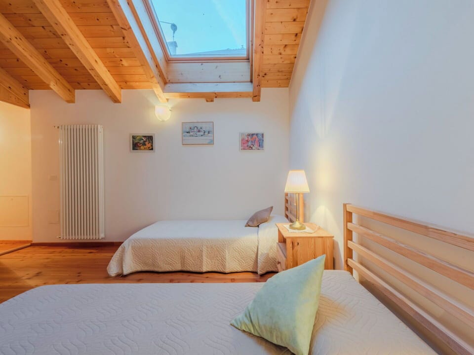 Interior Design, Furniture, Floor, Flooring, Wall, Bed, Bedroom, Wood, Ceiling, Wood Flooring