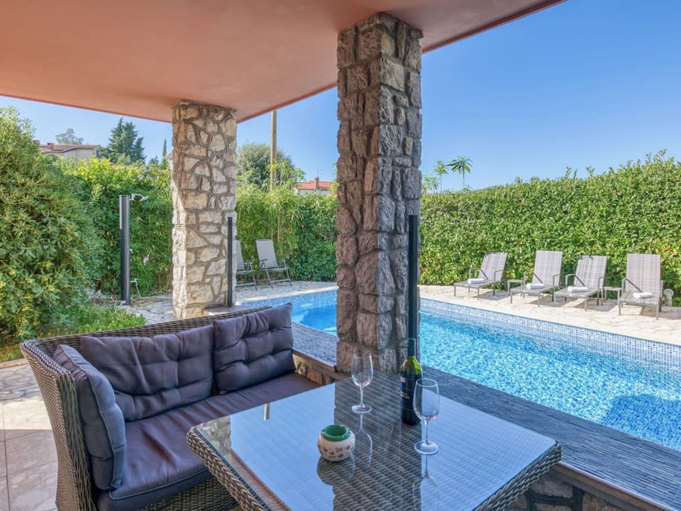 Blue, Swimming Pool, Outdoor Furniture, Resort, Eco Hotel, Shade, Villa, Estate, Landscaping, Leisure