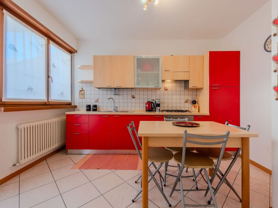 Kitchen, Kitchen Appliance, Flooring, Furniture, Interior Design, Wood, Countertop, Major Appliance, Floor, Cabinetry