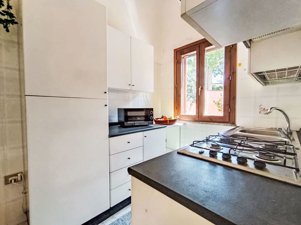 Kitchen, Wood, Kitchen Appliance, Flooring, Countertop, Major Appliance, Interior Design, Ceiling, Floor, Kitchen Stove