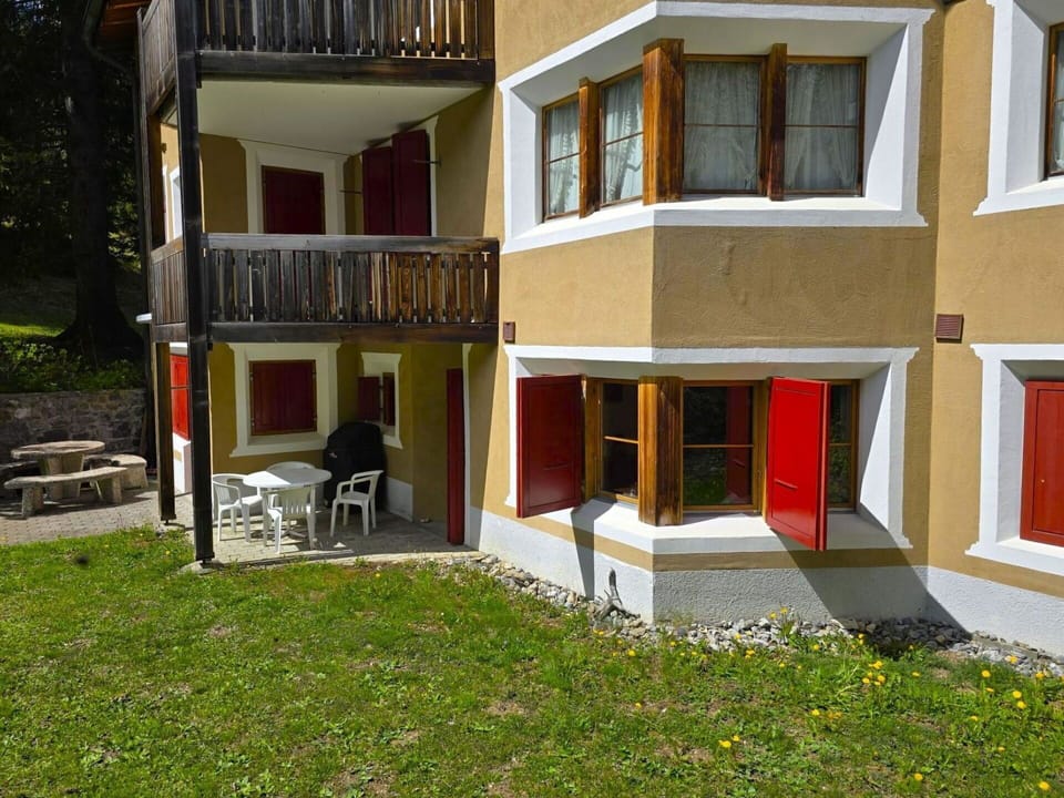 Home, Cottage, Yard, Backyard, Balcony