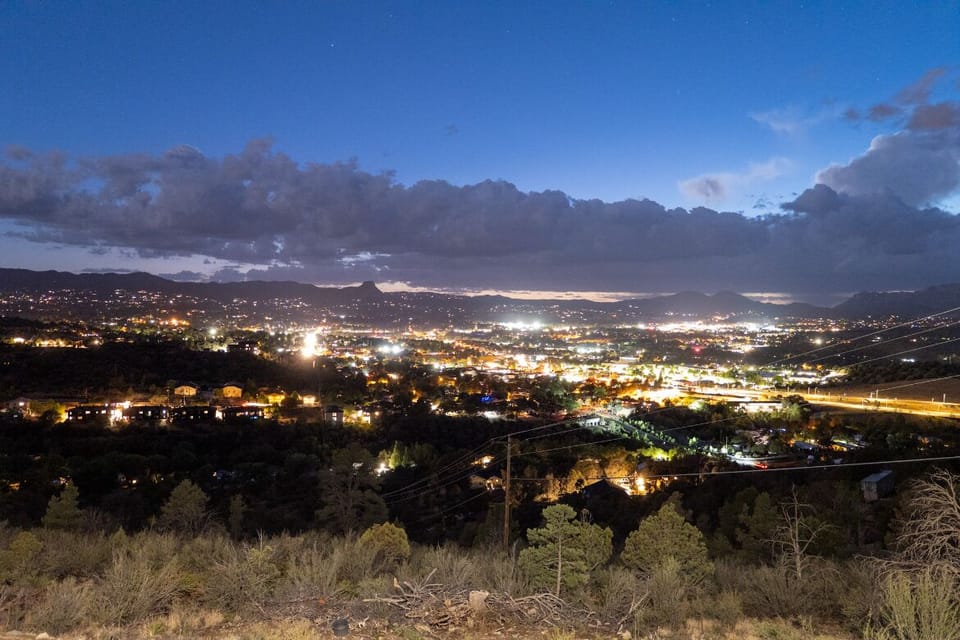 Night Time View of Downtown